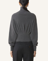 Grey Wool And Cashmere Sweater | Lanvin Women