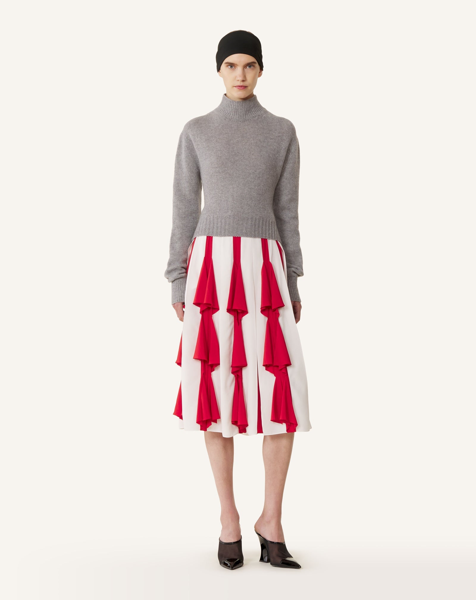Pull Dos Nu En Cachemire Black | Lanvin Women