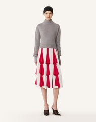 Pull Dos Nu En Cachemire Black | Lanvin Women