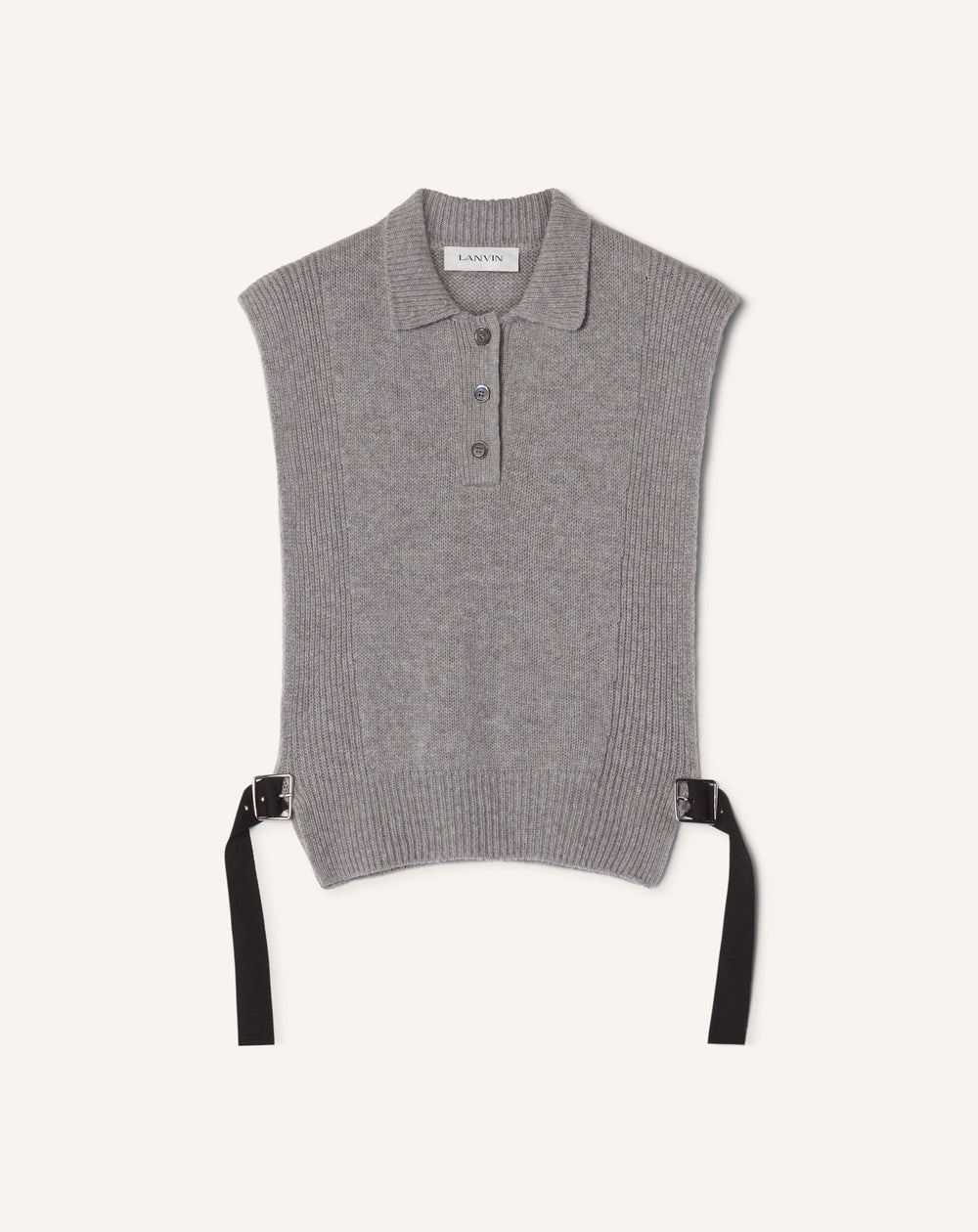 Pull Sans Manches En Cachemire Black | Lanvin Women