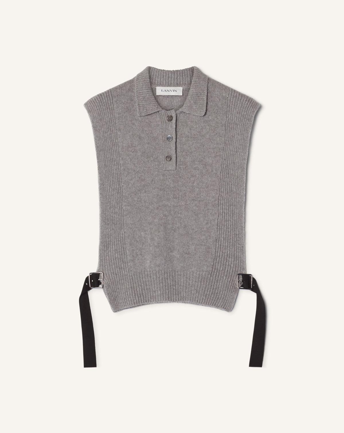 Pull Sans Manches En Cachemire Black | Lanvin Women