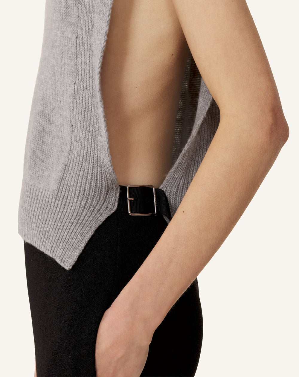 Pull Sans Manches En Cachemire Black | Lanvin Women