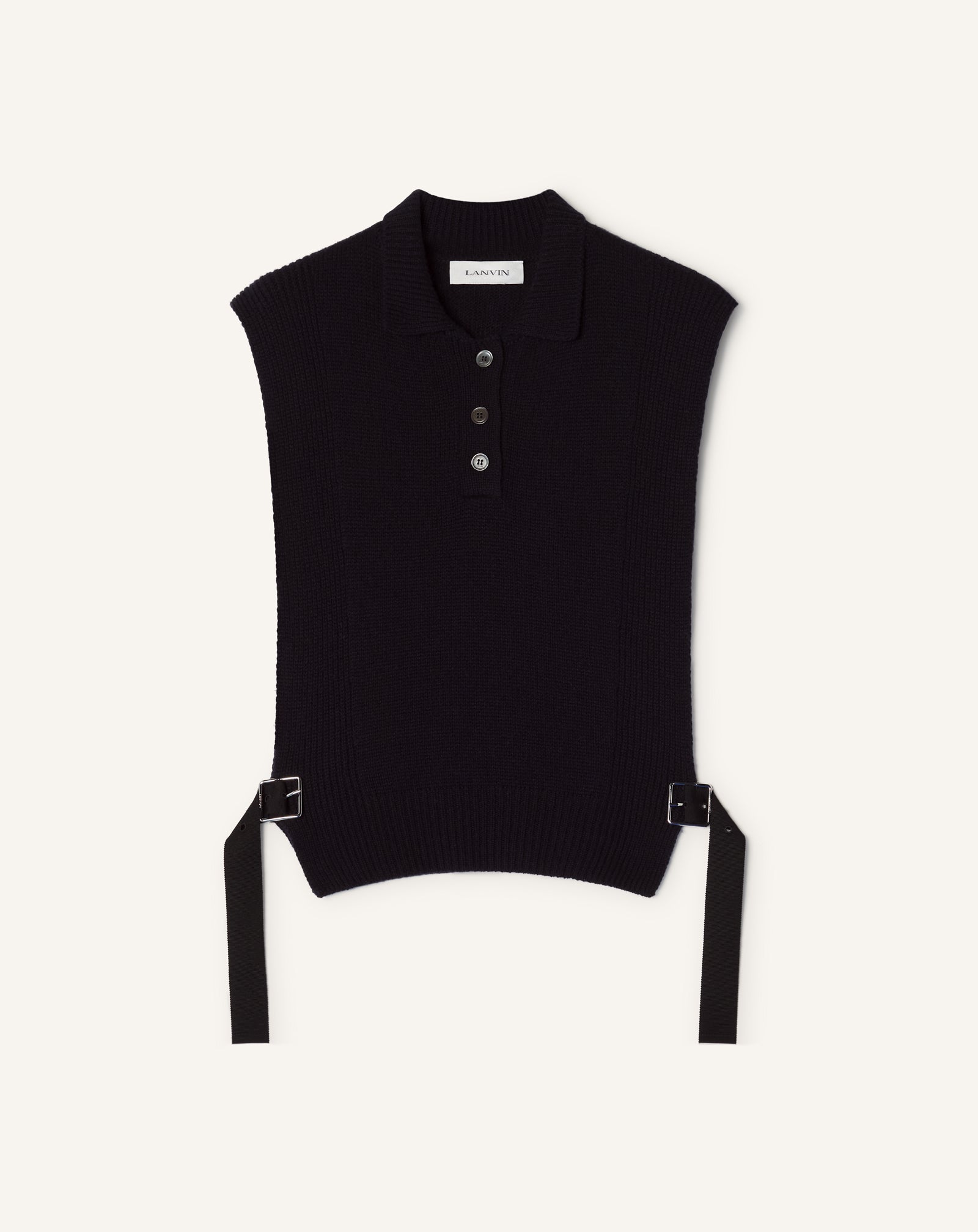 Pull Sans Manches En Cachemire Blue | Lanvin Women