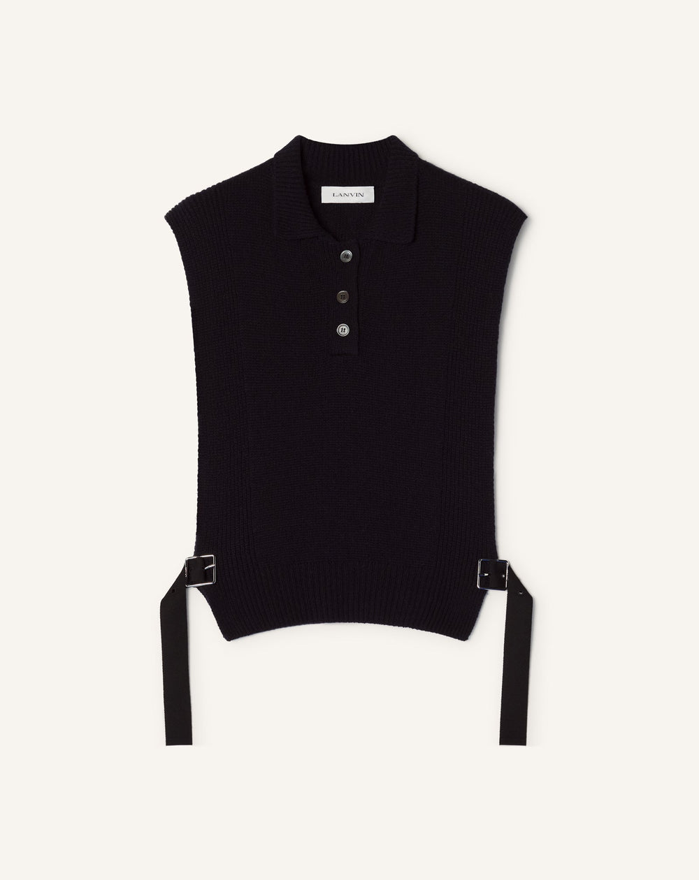Pull Sans Manches En Cachemire Blue | Lanvin Women