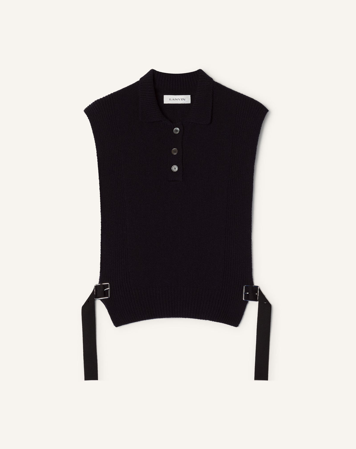 Pull Sans Manches En Cachemire Blue | Lanvin Women