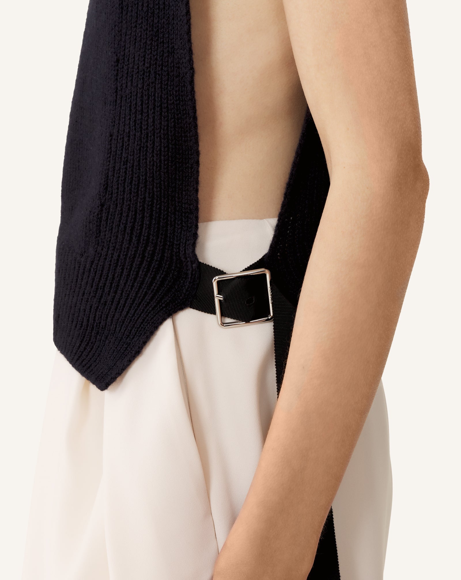 Pull Sans Manches En Cachemire Blue | Lanvin Women