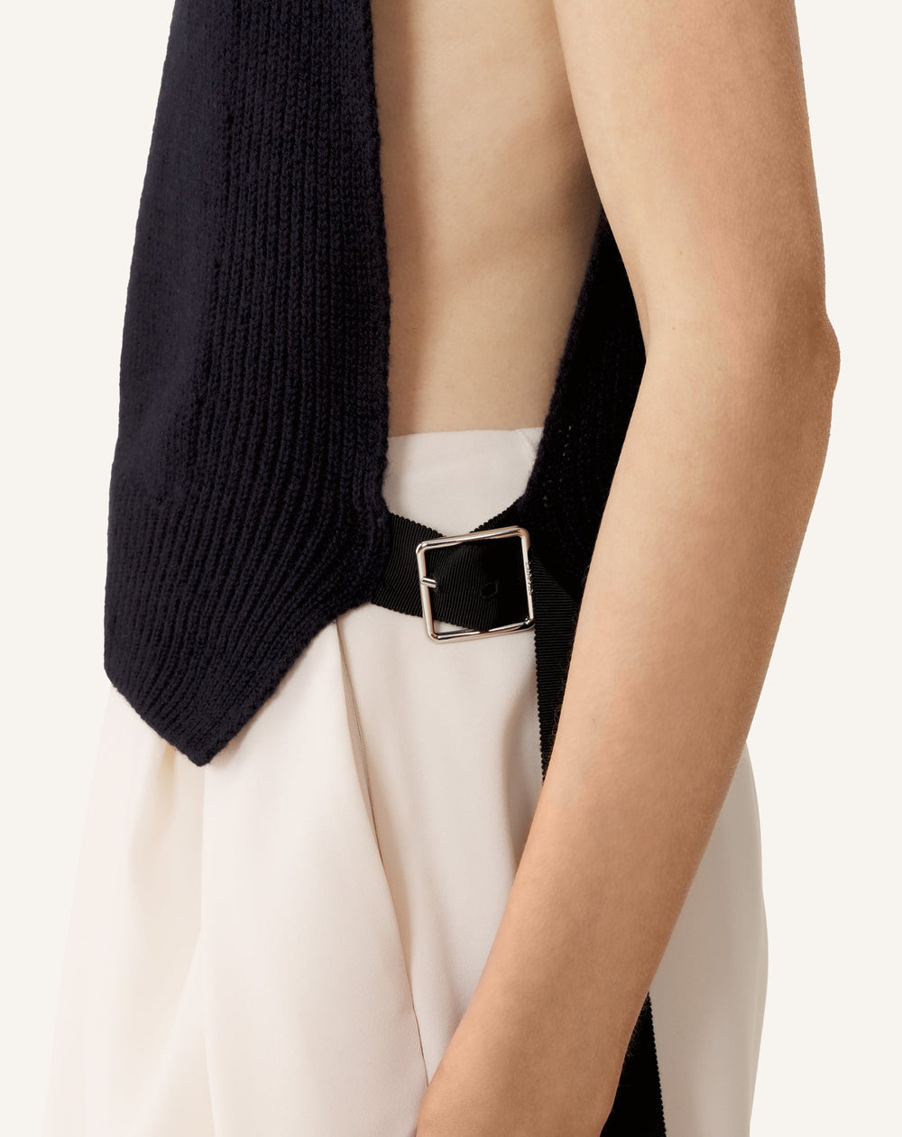 Pull Sans Manches En Cachemire Blue | Lanvin Women