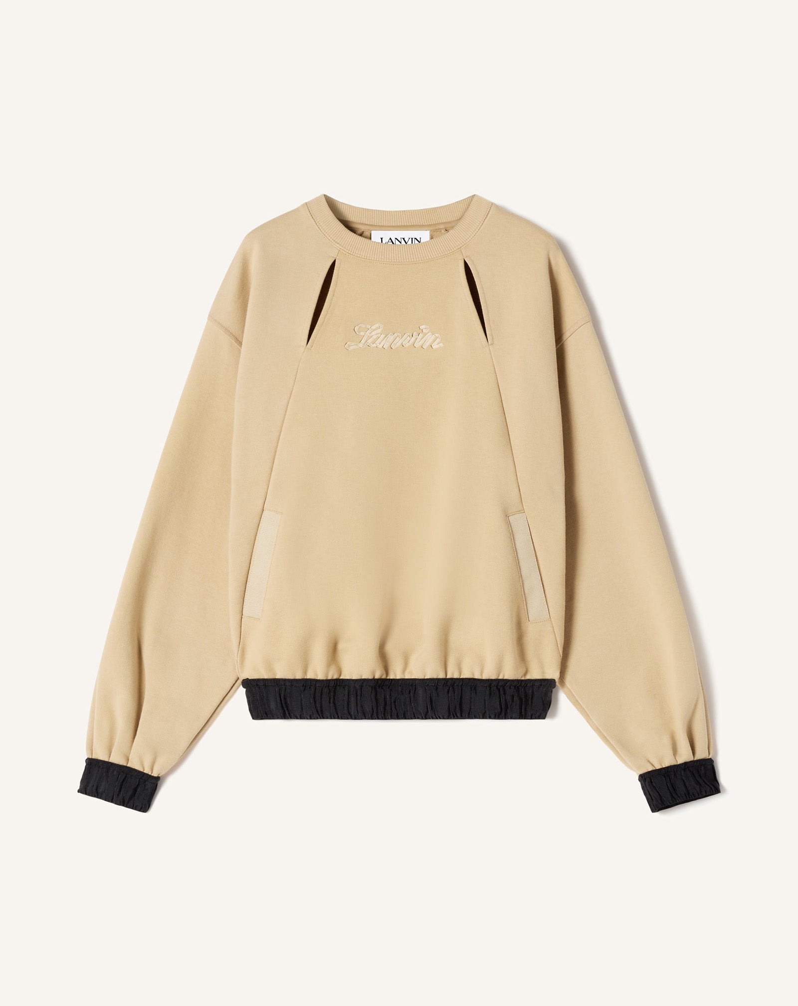 Sweatshirt Ruban Lanvin Beige | Lanvin Women