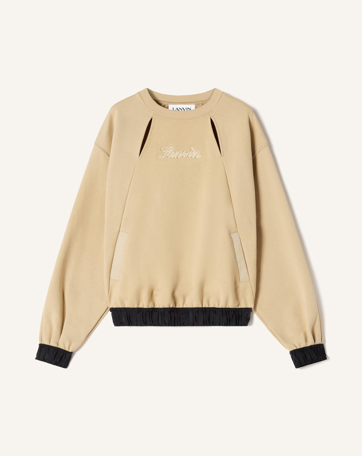 Sweatshirt Ruban Lanvin Beige | Lanvin Women