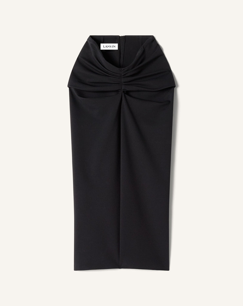 Jupe Midi En Jersey Black | Lanvin Women