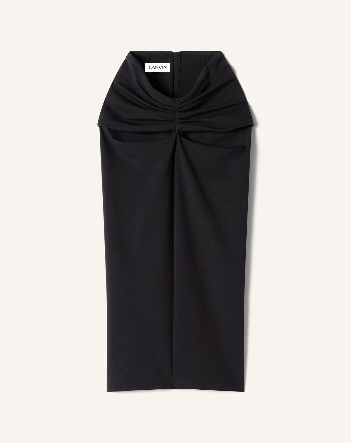 Jupe Midi En Jersey Black | Lanvin Women