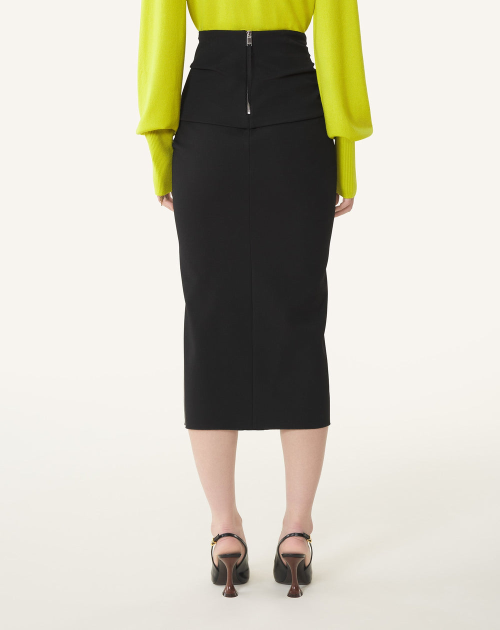 Jupe Midi En Jersey Black | Lanvin Women