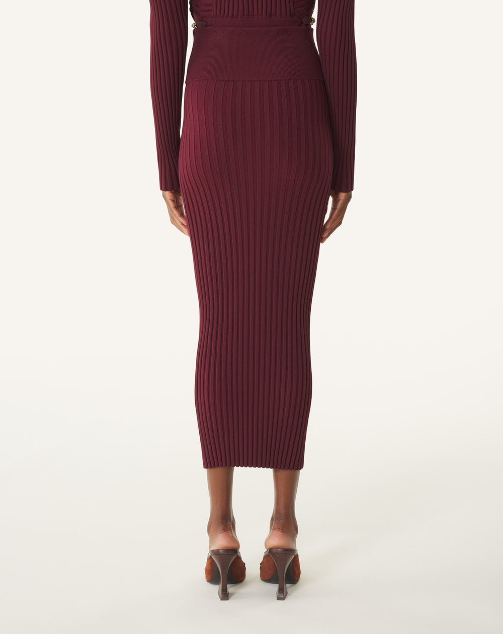 Jupe Midi En Viscose Red | Lanvin Women