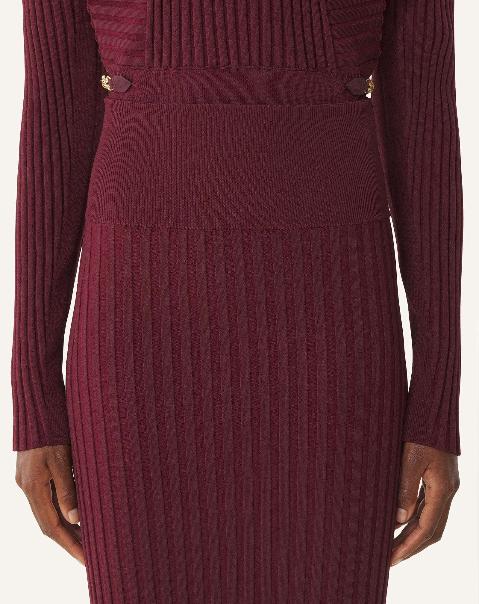 Jupe Midi En Viscose Red | Lanvin Women