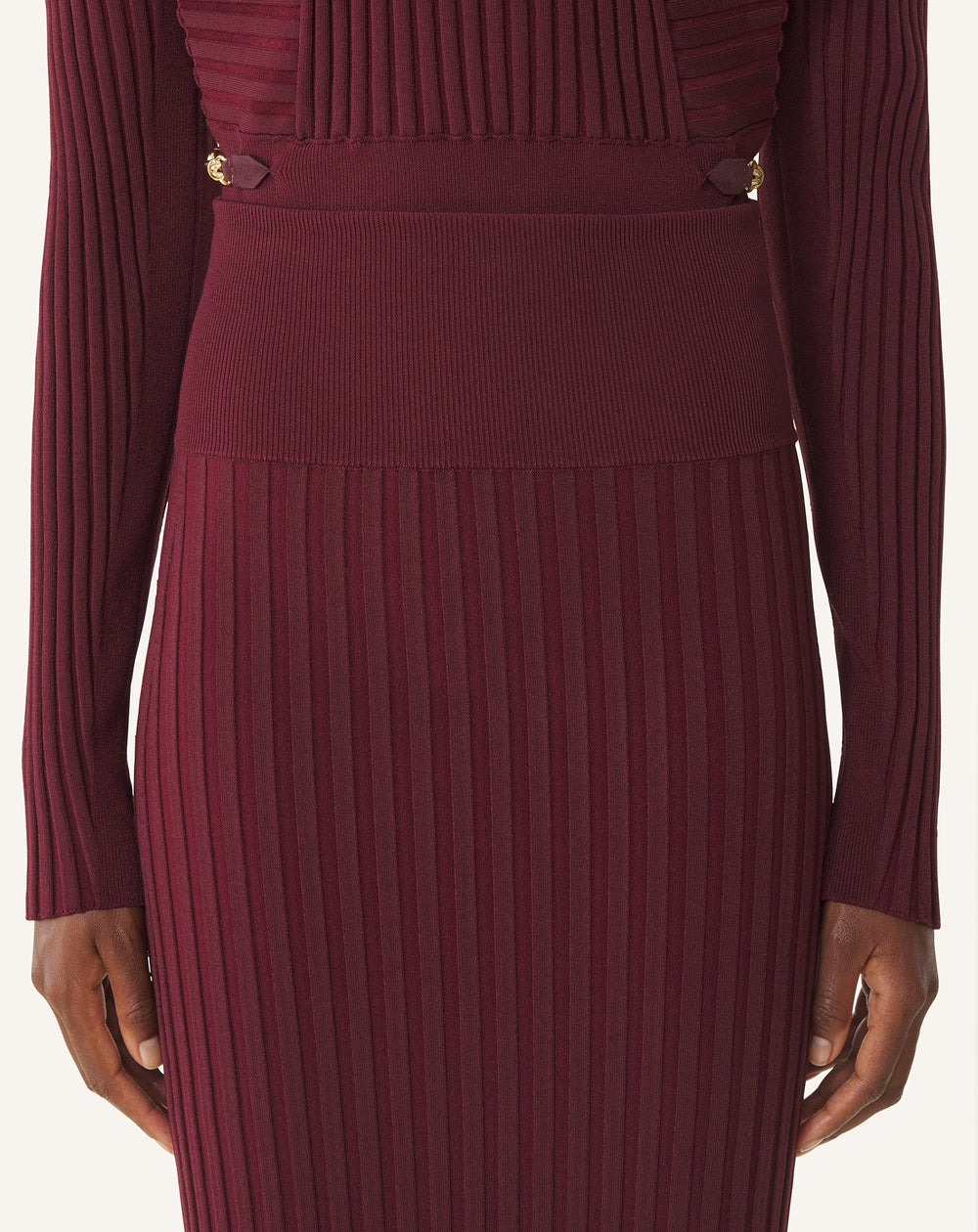 Jupe Midi En Viscose Red | Lanvin Women