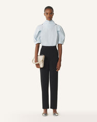 Haut À Foulard En Popeline De Coton Blue | Lanvin Women