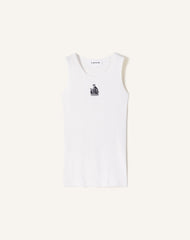 Débardeur Côtelé La Mère Et L'enfant White | Lanvin Women