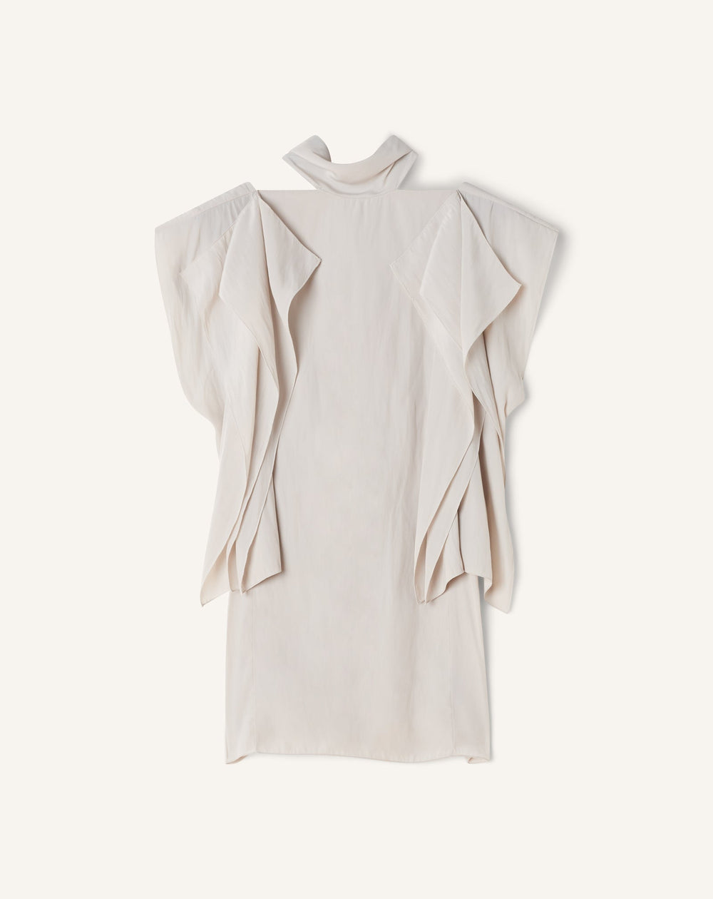 Haut À Volants En Charmeuse White | Lanvin Women