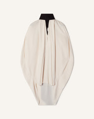 Haut Ample À Nœud En Crêpe White | Lanvin Women