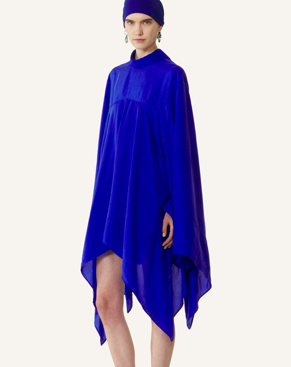 Haut Ample En Soie Blue | Lanvin Women