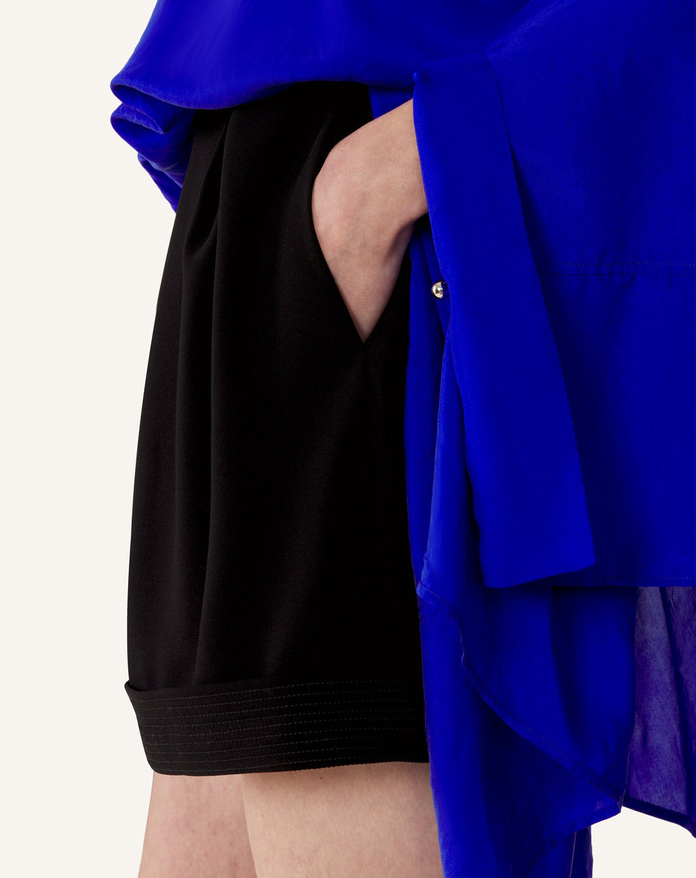 Haut Ample En Soie Blue | Lanvin Women
