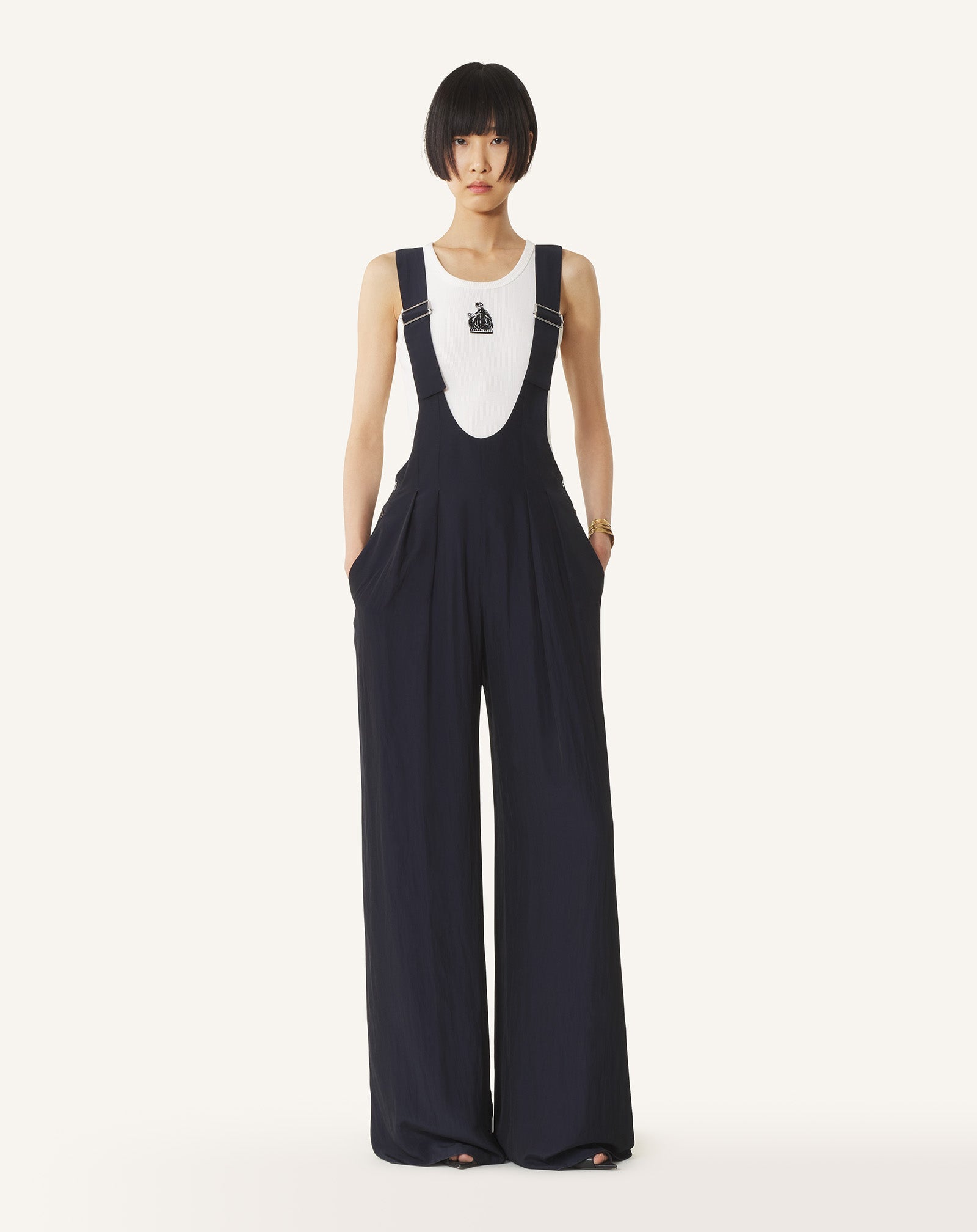 Combinaison En Charmeuse Blue | Lanvin Women