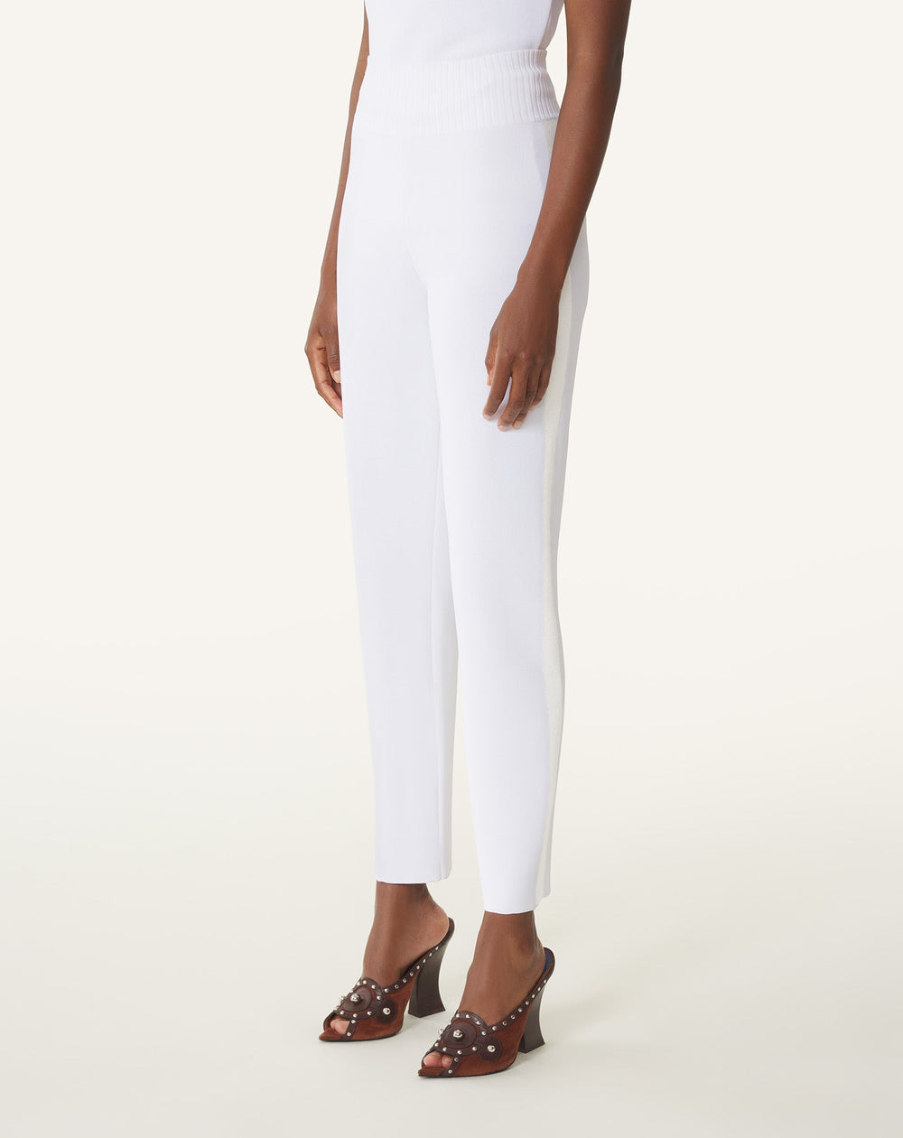 Legging En Viscose White | Lanvin Women